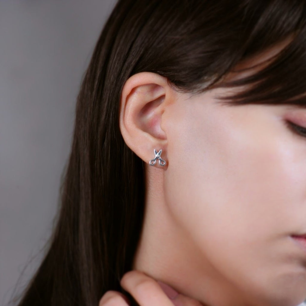はさみピアス・シルバー925・シルバー
